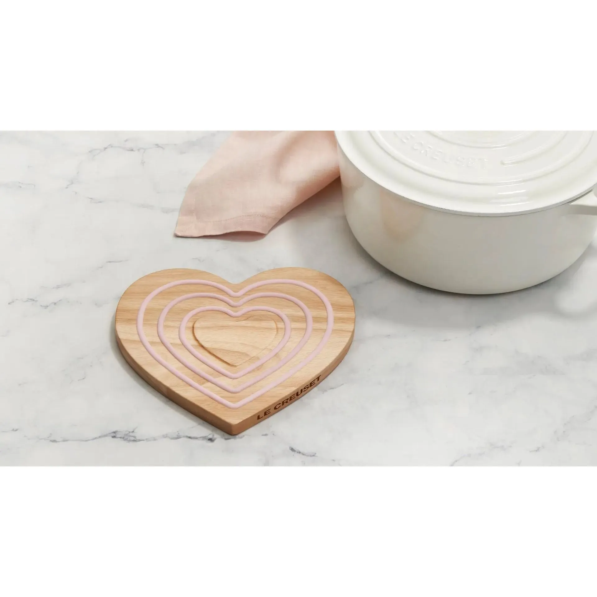 Le Creuset Heart Shaped Magnetic Trivet