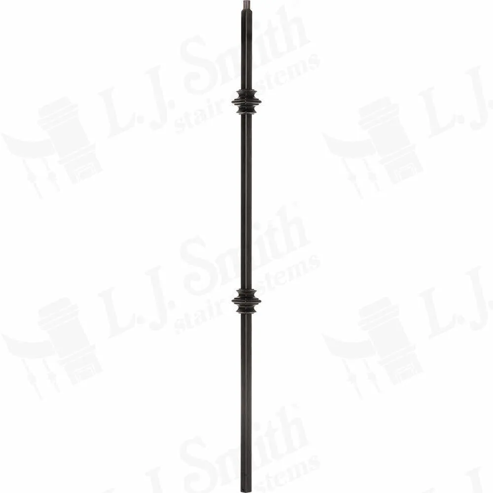 LIH-MG2KNUC44 — Mega Double Knuckle Baluster (3/4" Square Hollow)