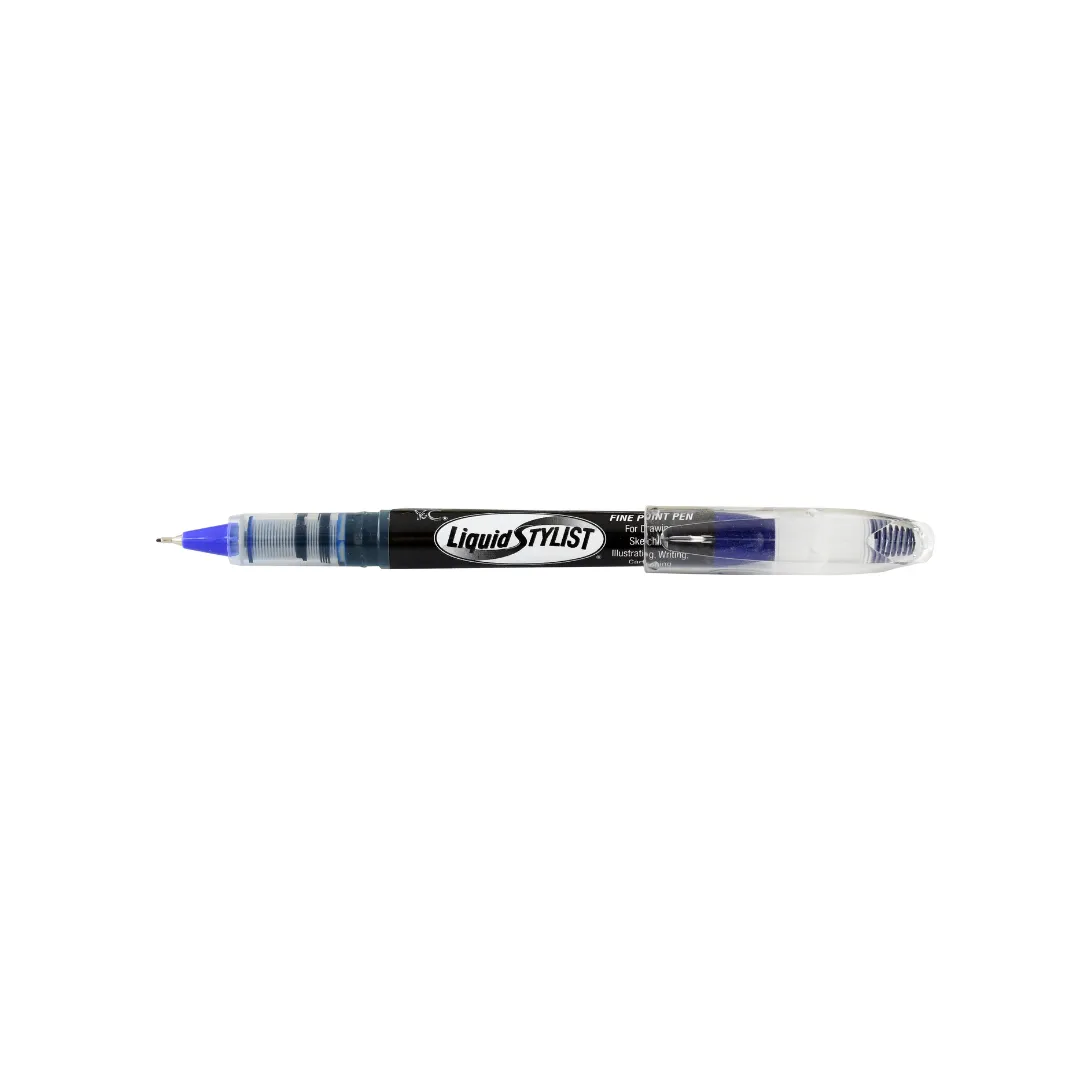 Liquid Stylist Pen, Blue, Box of One Dozen (LSP10C)