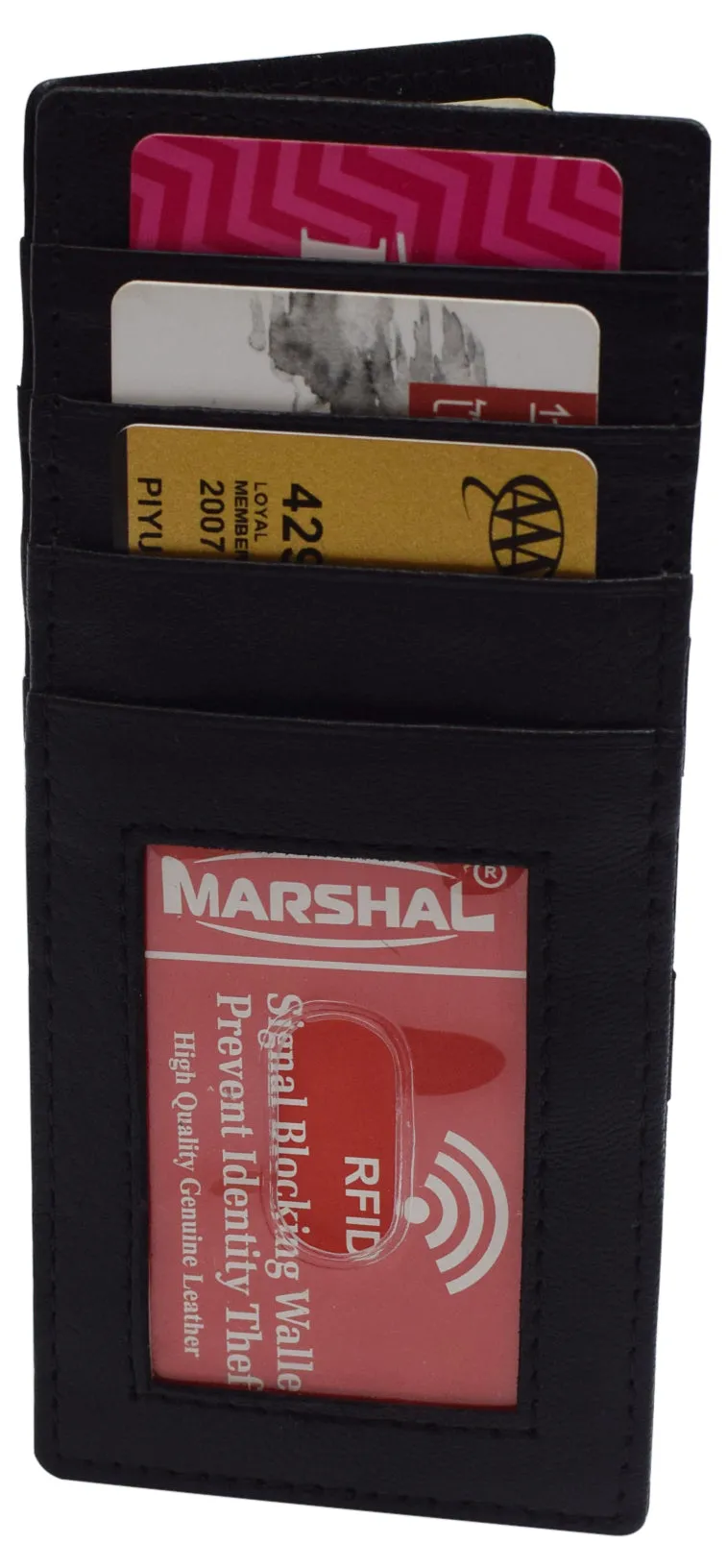 Magic Wallet Minimalist Wallets for Men with RFID Card ID Holder Full Size