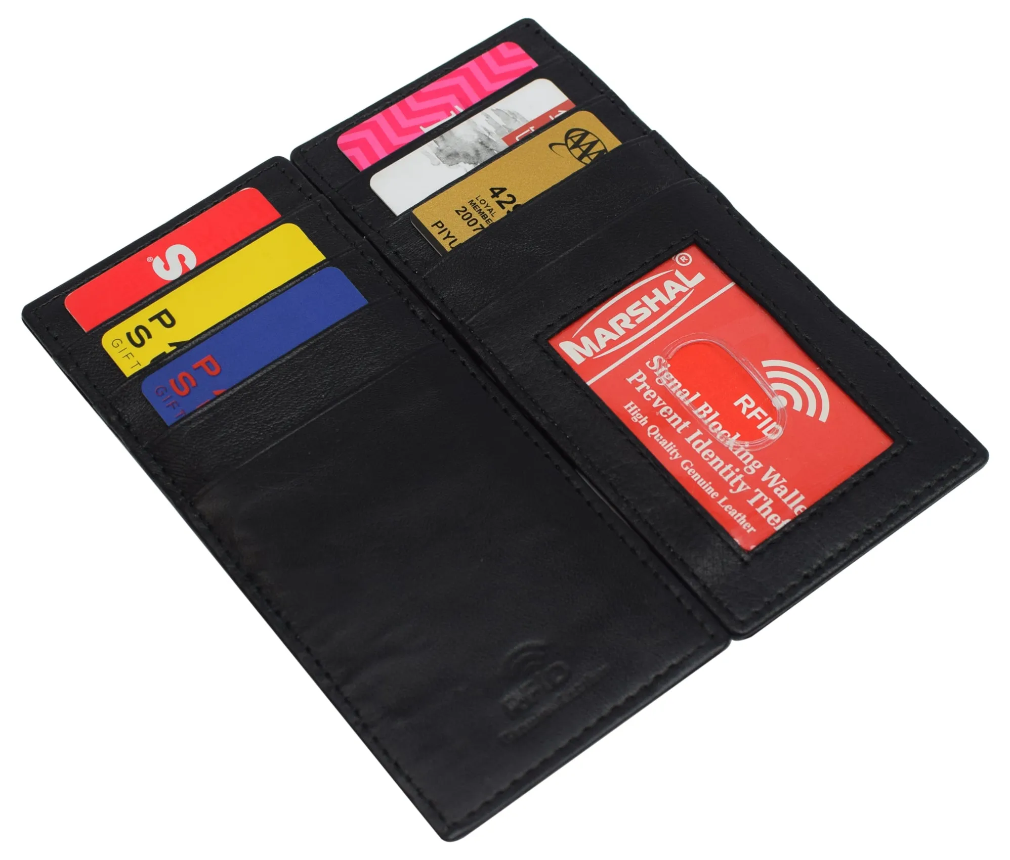 Magic Wallet Minimalist Wallets for Men with RFID Card ID Holder Full Size