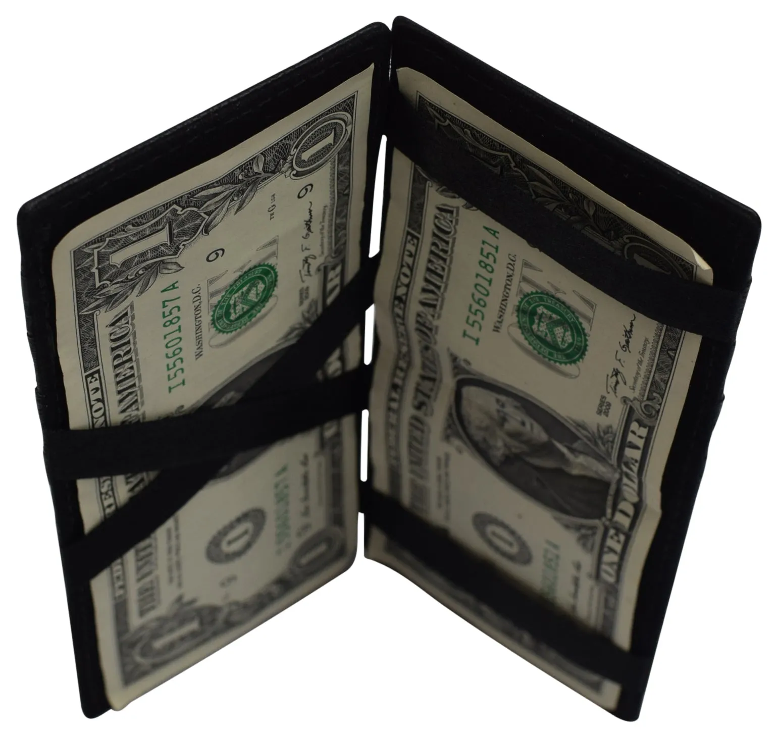 Magic Wallet Minimalist Wallets for Men with RFID Card ID Holder Full Size