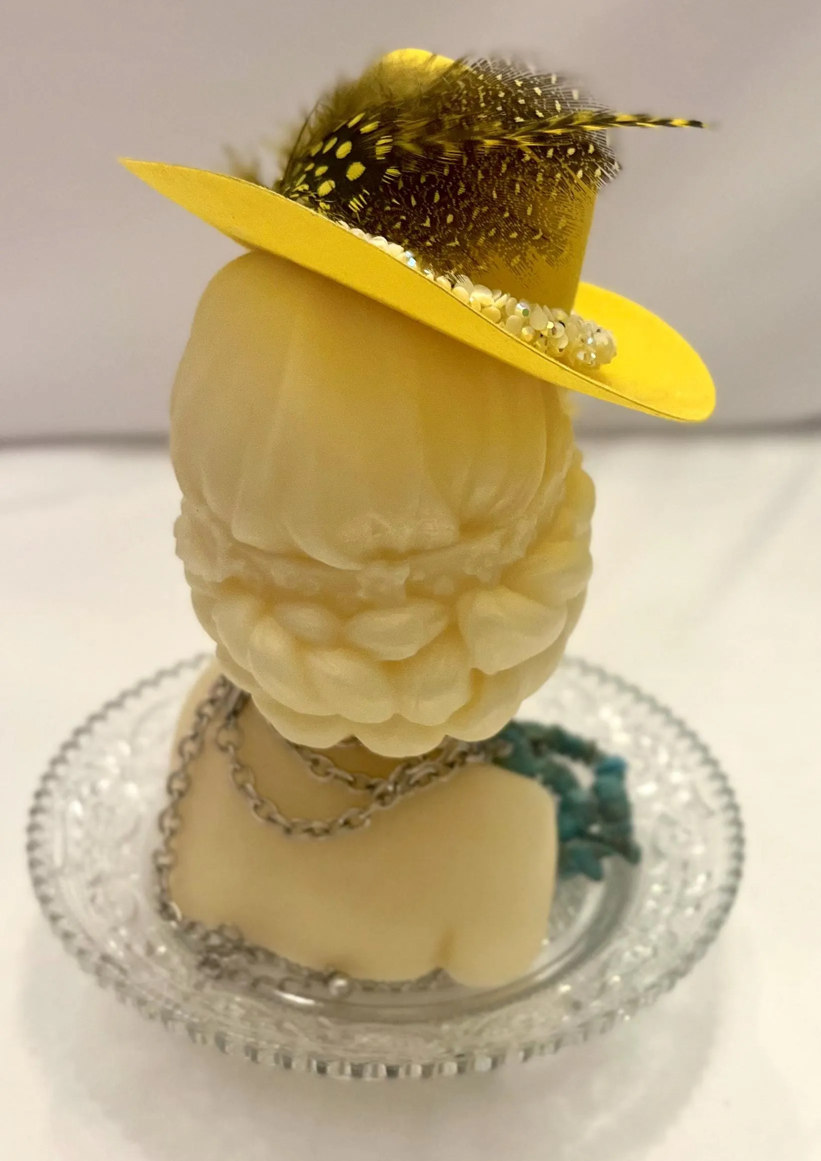 Meaningful Lady - Sunflower Glam - Mission Journey Based Sculptural Candle - Curated Bundle Set