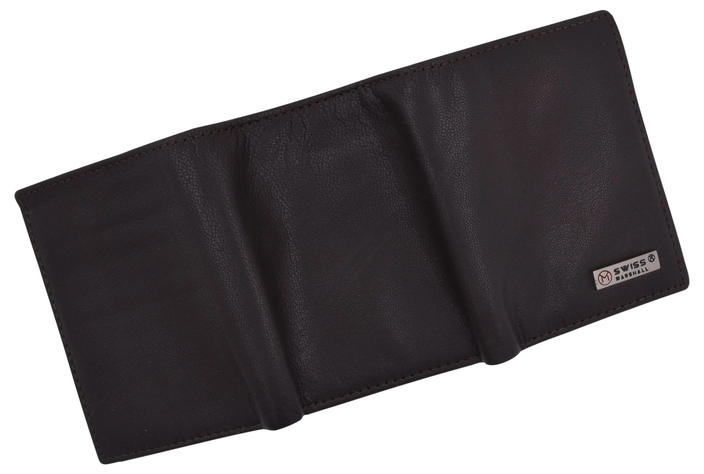 Men's Classic Trifold RFID Security Blocking Slim Credit Card ID Premium Leather Wallet