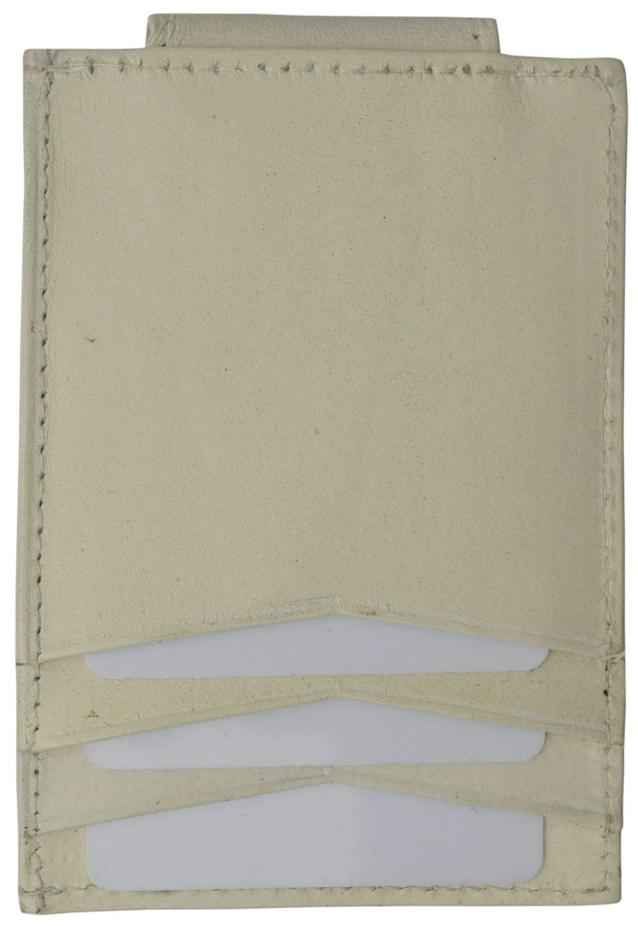 Mens Genuine Leather Money Clip Credit Card Holder Wallet Multiple Colors 1010R (C)