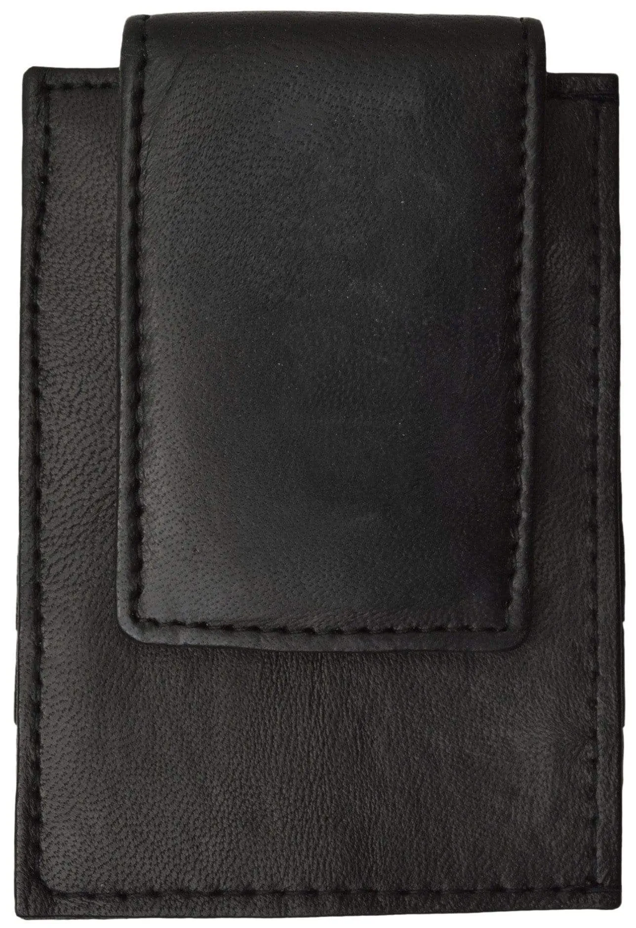 Mens Genuine Leather Money Clip Credit Card Holder Wallet Multiple Colors 1010R (C)