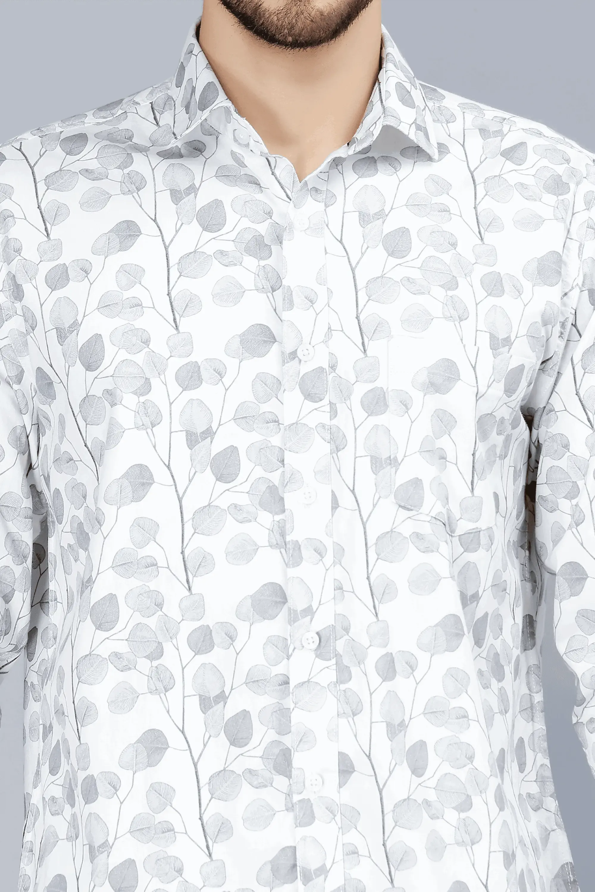 Men's Stylish Printed Casual Shirt