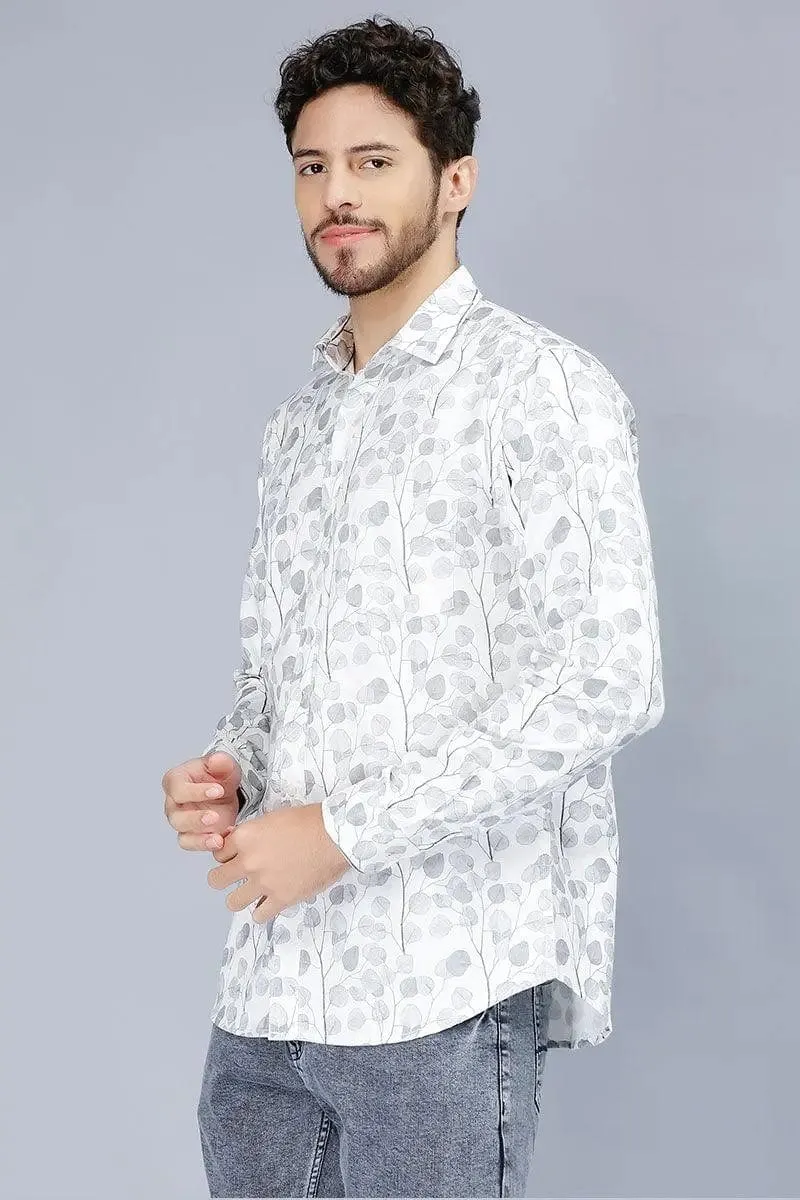 Men's Stylish Printed Casual Shirt