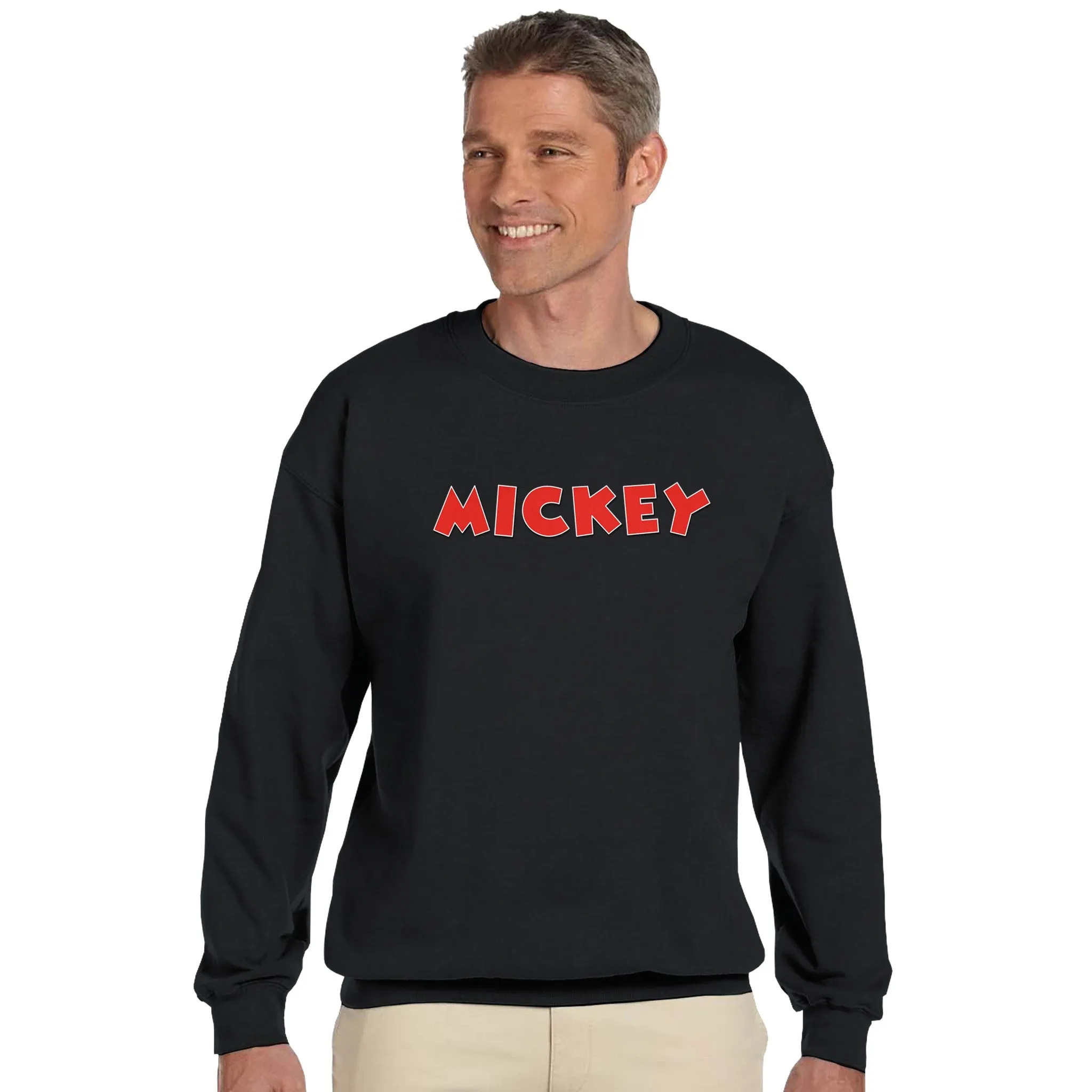 Mickey or Minnie | Adult Classic Unisex Crewneck Sweatshirt | Gildan® 18000