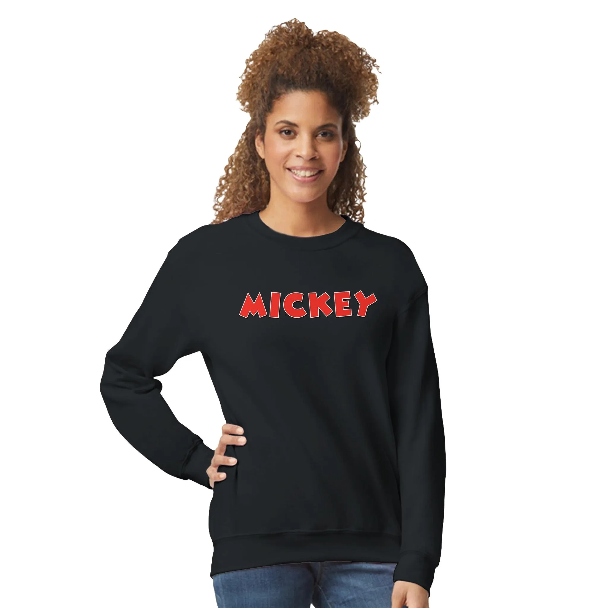 Mickey or Minnie | Adult Classic Unisex Crewneck Sweatshirt | Gildan® 18000