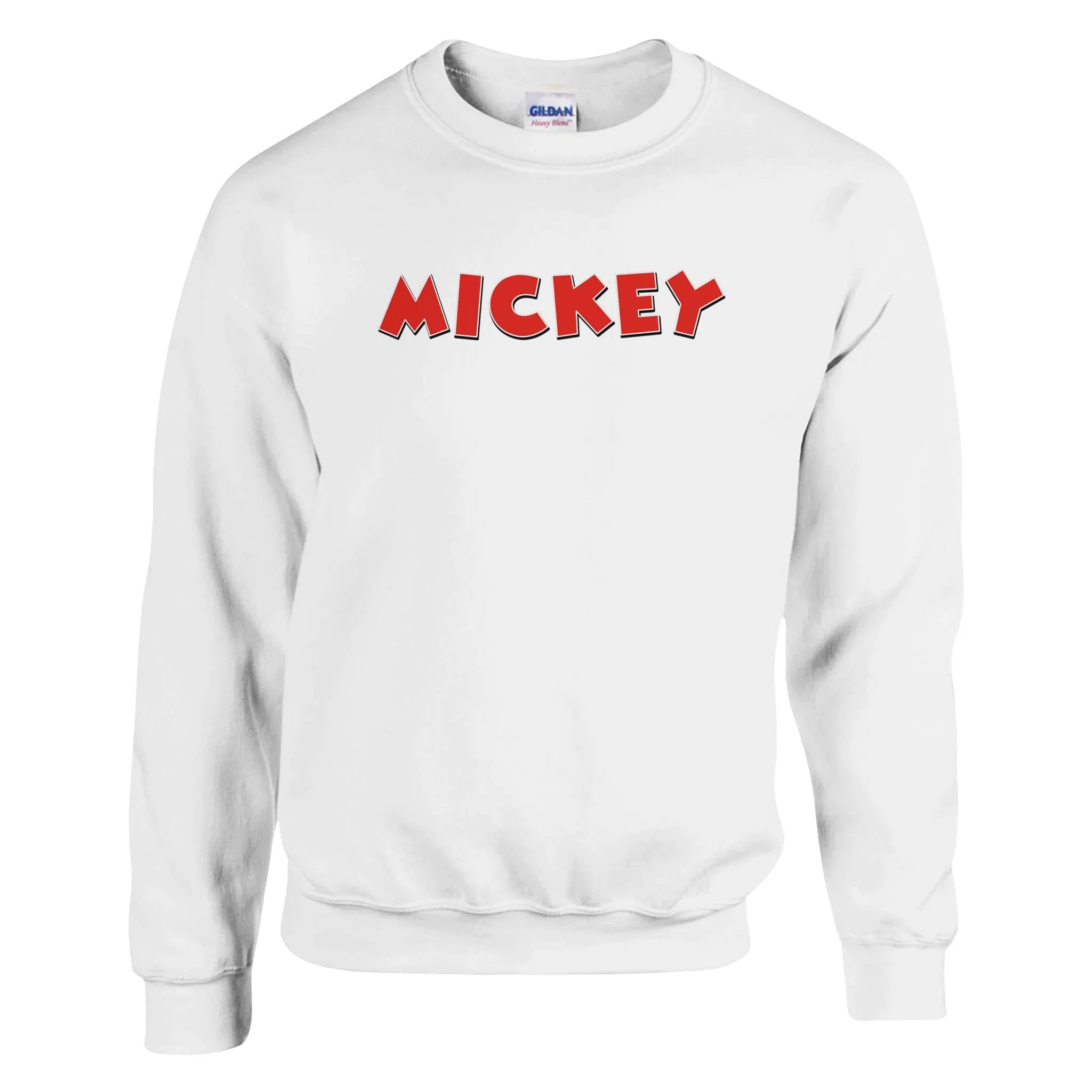 Mickey or Minnie | Adult Classic Unisex Crewneck Sweatshirt | Gildan® 18000