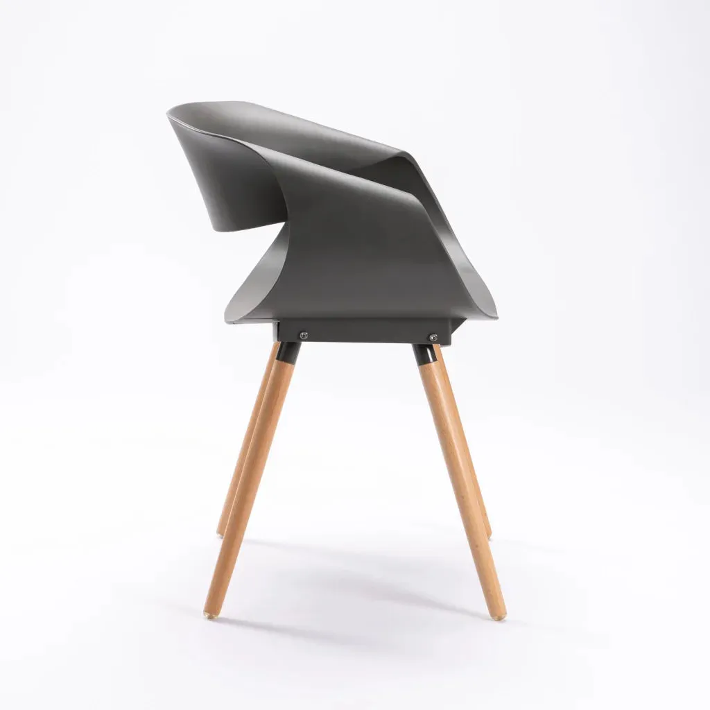 MIRA WOODEN LEG ARMCHAIR