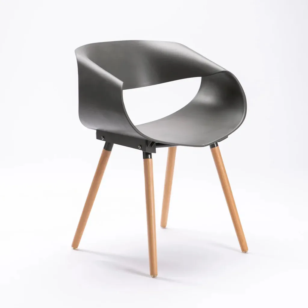 MIRA WOODEN LEG ARMCHAIR