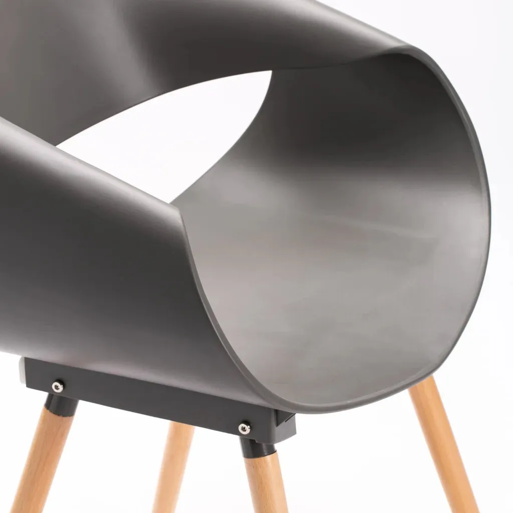 MIRA WOODEN LEG ARMCHAIR