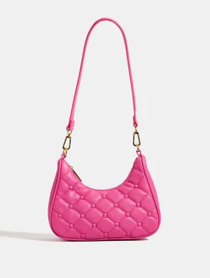 Miya Pink Studded Cross Body Bag