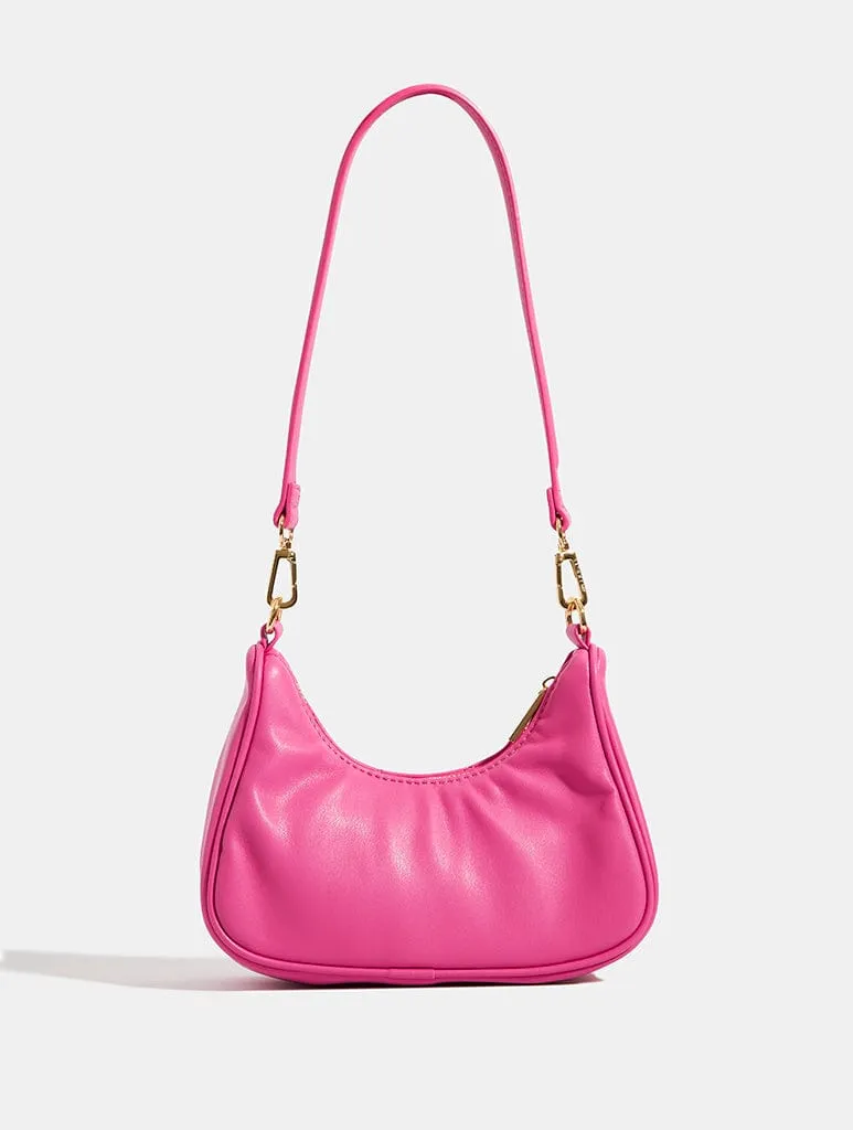 Miya Pink Studded Cross Body Bag