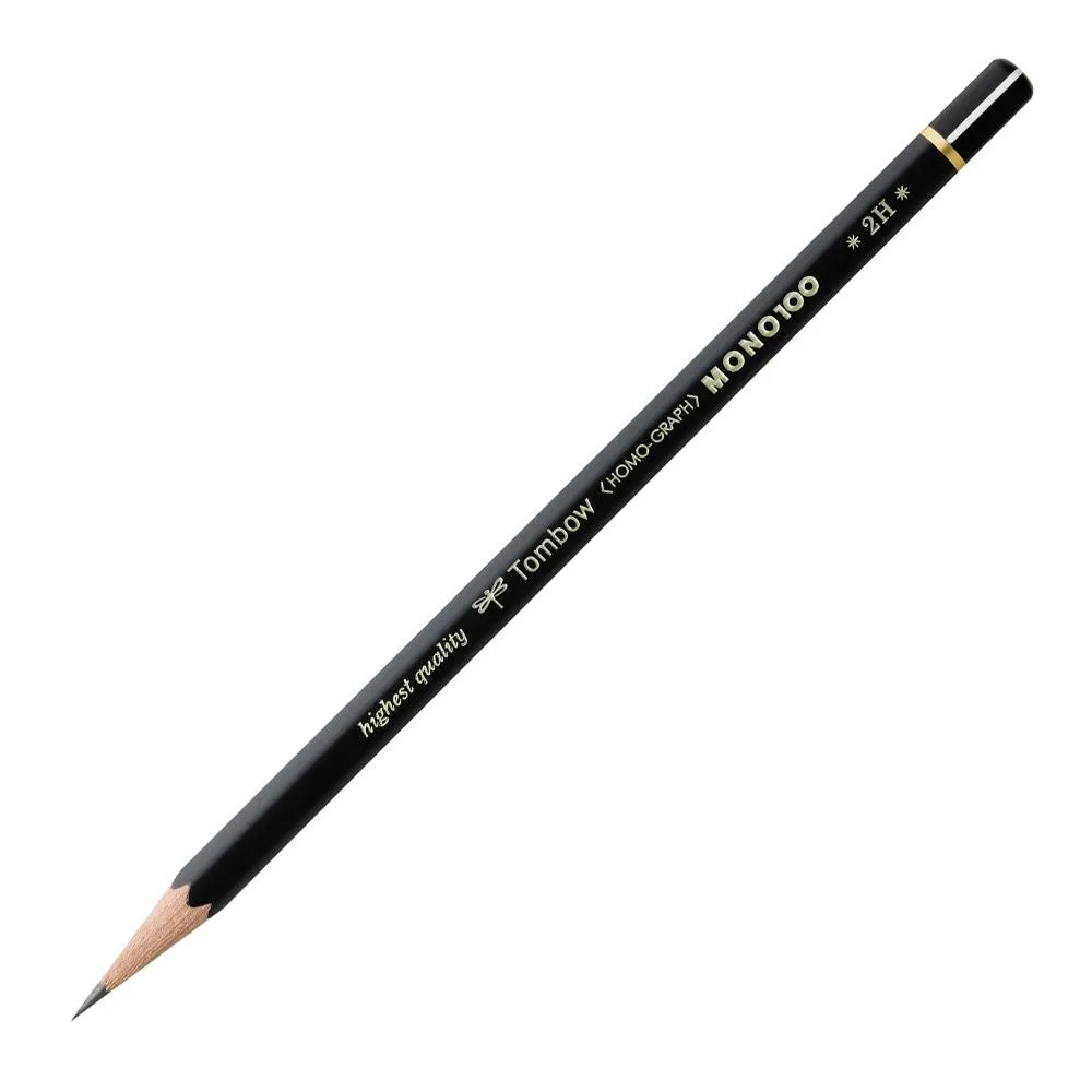 MONO 100 Graphite Lead Pencils - 2H Pack of 12
