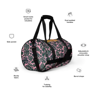 Monstera gym bag