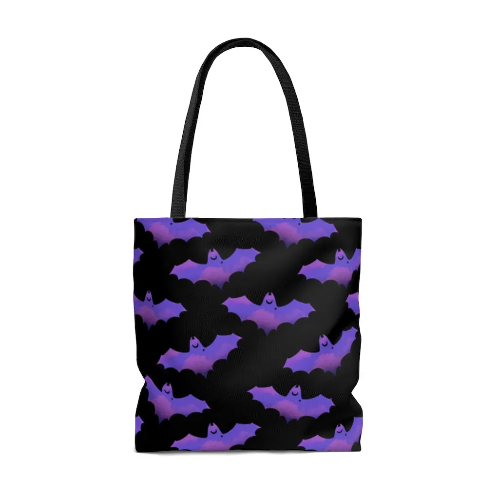 Morrigan Tote Bag (Purple/Black)