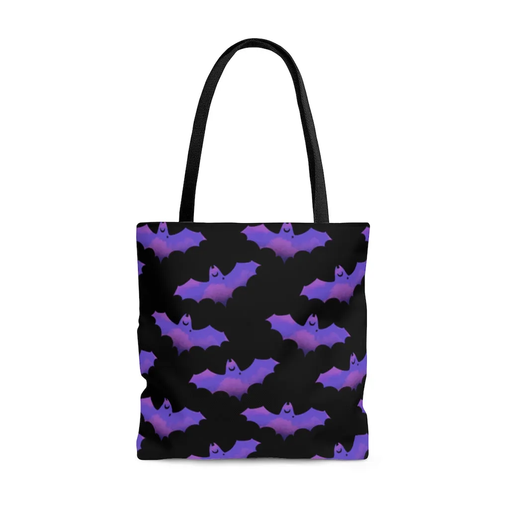 Morrigan Tote Bag (Purple/Black)