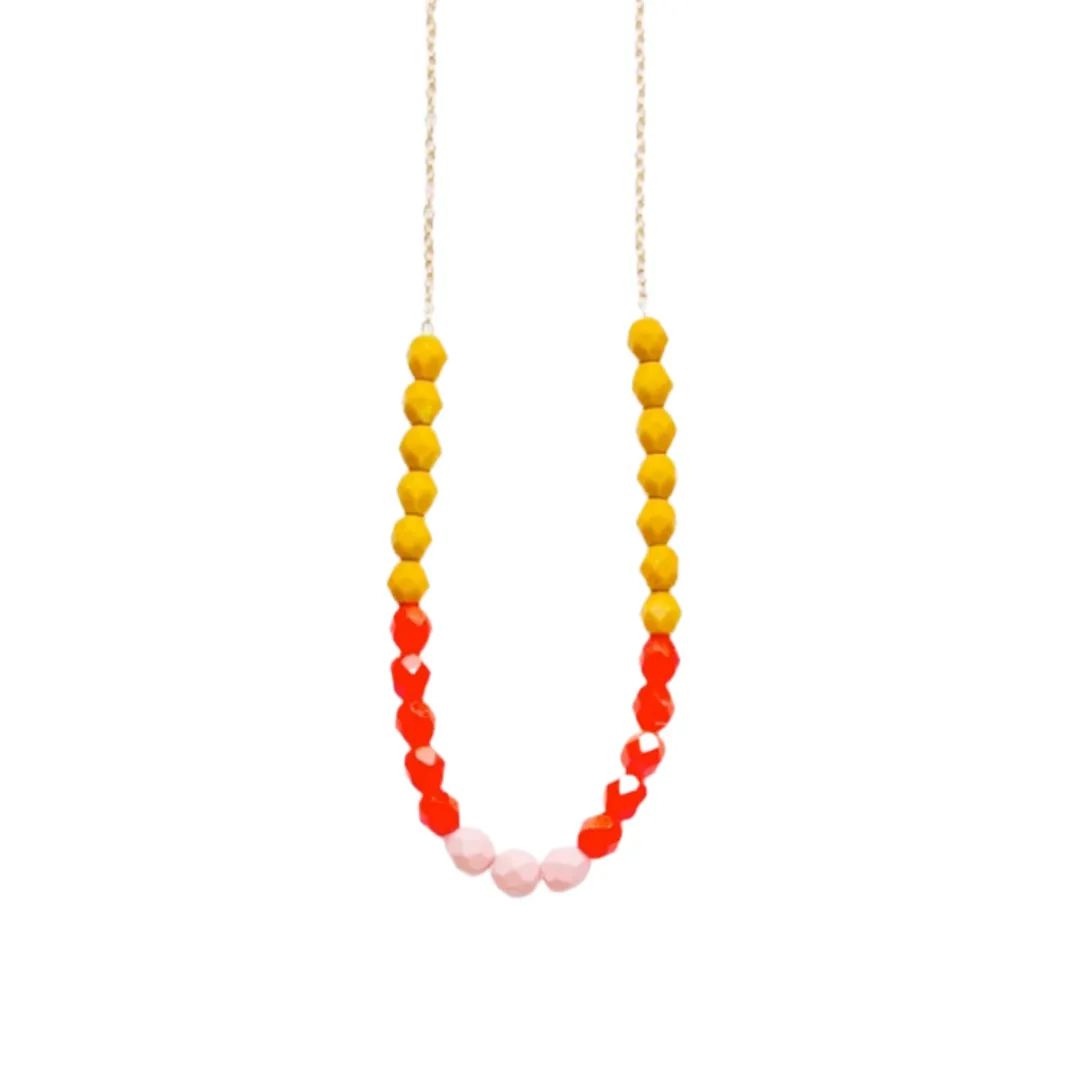 Multi Colored Bead Necklace #2