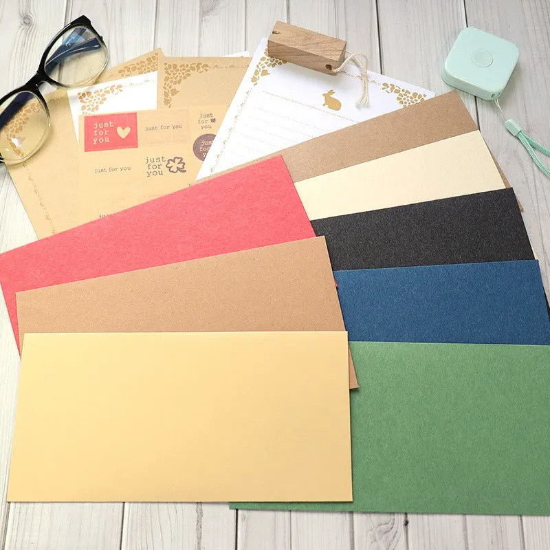 Multi Colored Paper Style Envelope