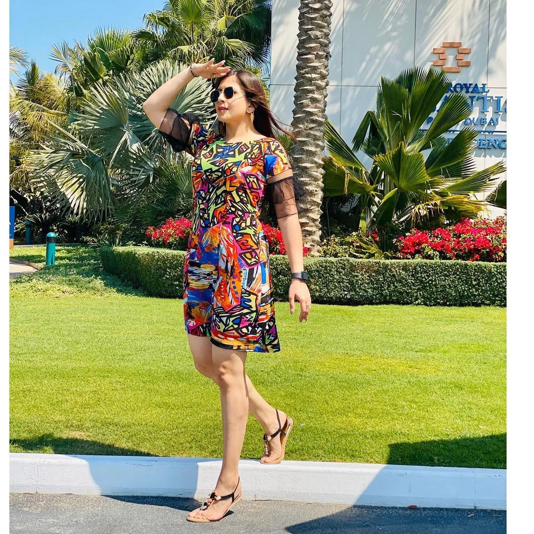 Multicolored Stylish Dress