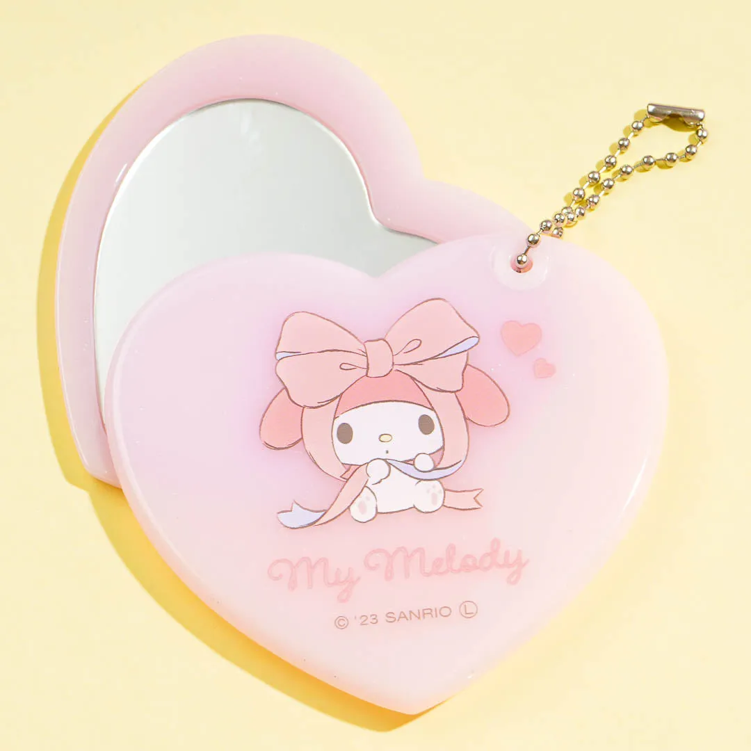 My Melody Heart Slide Mirror
