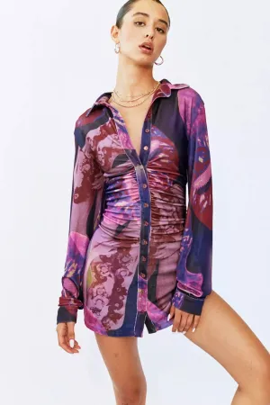 Newry Andy Stylish Dress Flamboyant Anthurium