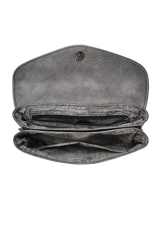 Night Out Studded Clutch / Cross Body Bag