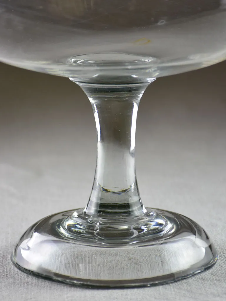 Nineteenth century French blown glass sangsue 11½"
