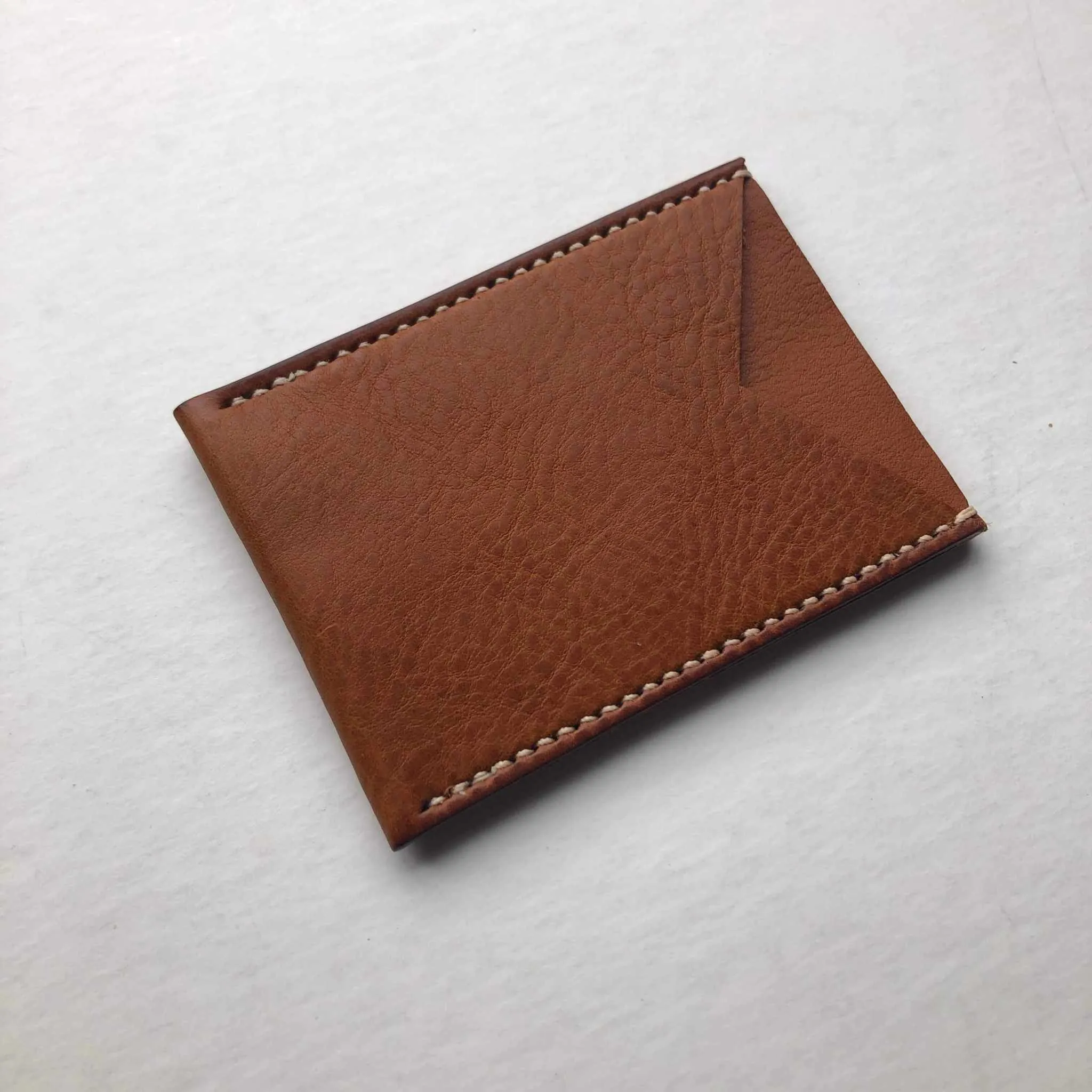 Nomad Leather Card Wallet Sleeve in Black or Tan