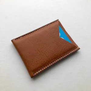 Nomad Leather Card Wallet Sleeve in Black or Tan