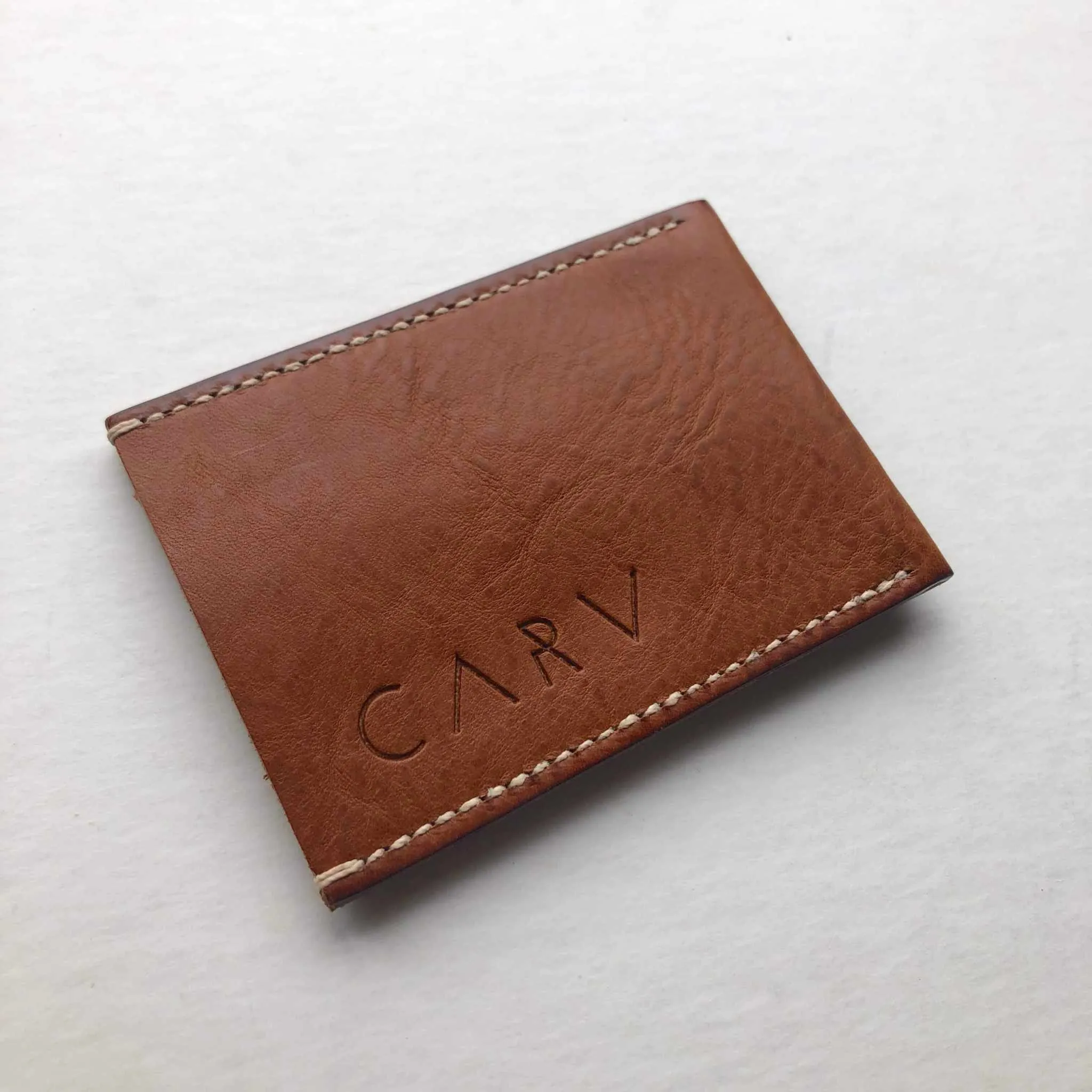 Nomad Leather Card Wallet Sleeve in Black or Tan