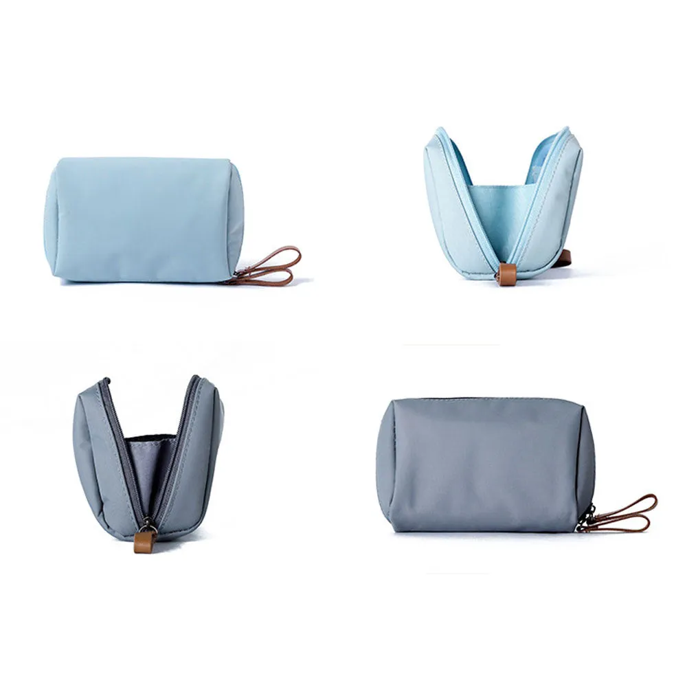 Nylon Waterproof Portable Cosmetic Bag