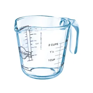 O'cuisine Borosilicate Glass Measuring Jug .5l