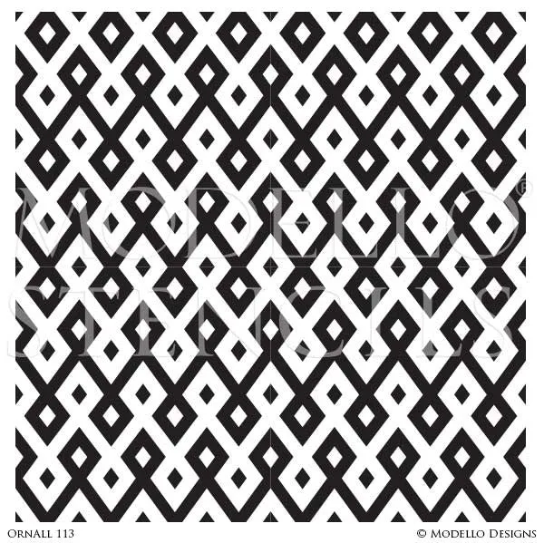 OrnAll113 Custom Vinyl Stencil