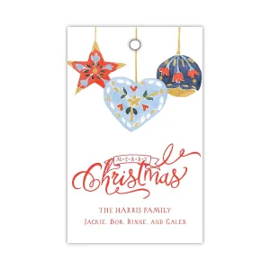 Ornamental Heart Gift Tags