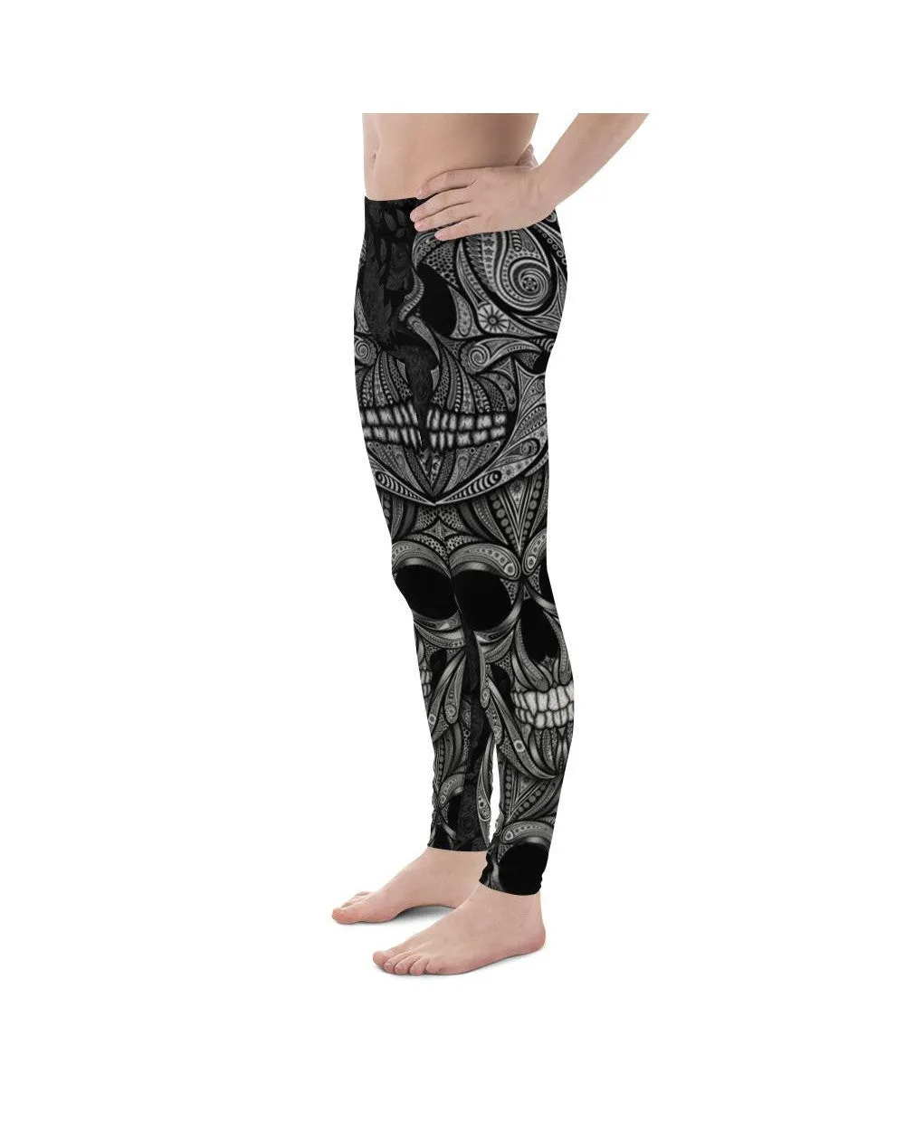Ornamental Skull Meggings