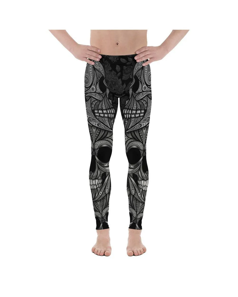 Ornamental Skull Meggings