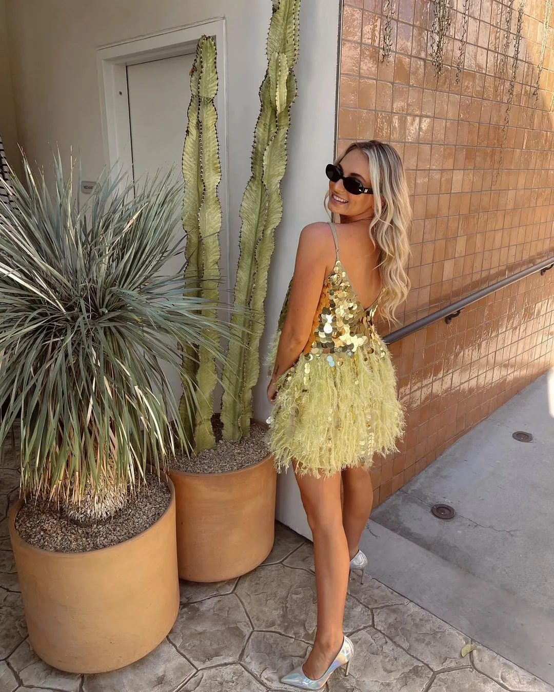 Paillette Sequin Stylish Mini Dress