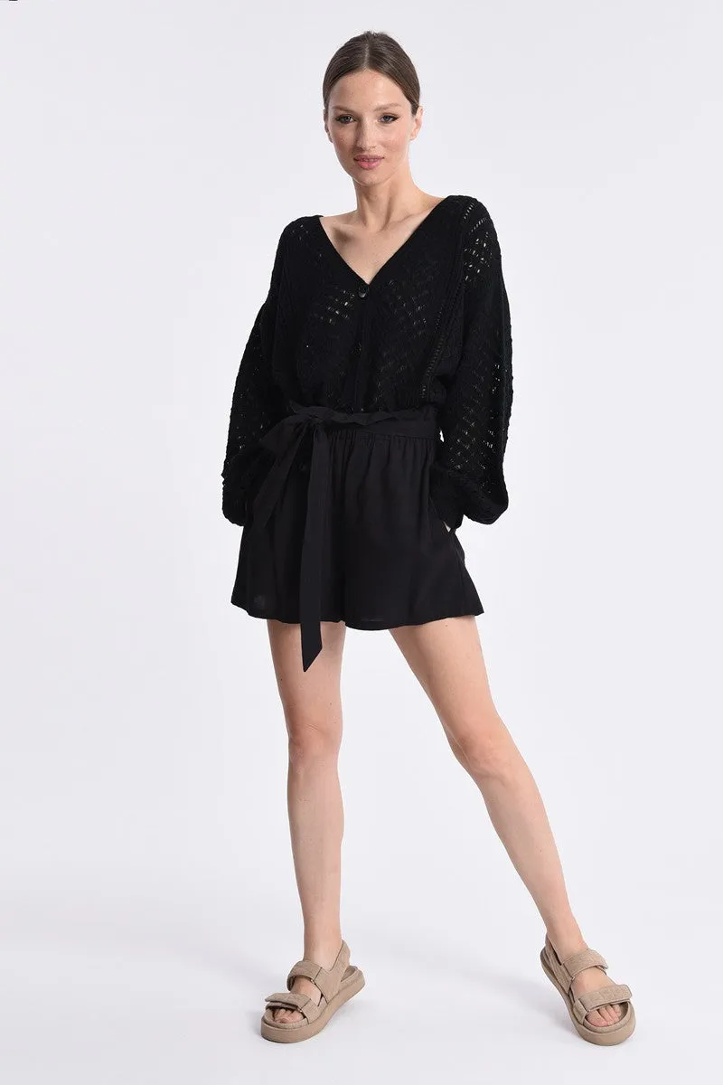 PAPERBAG HIGH WAIST SHORT