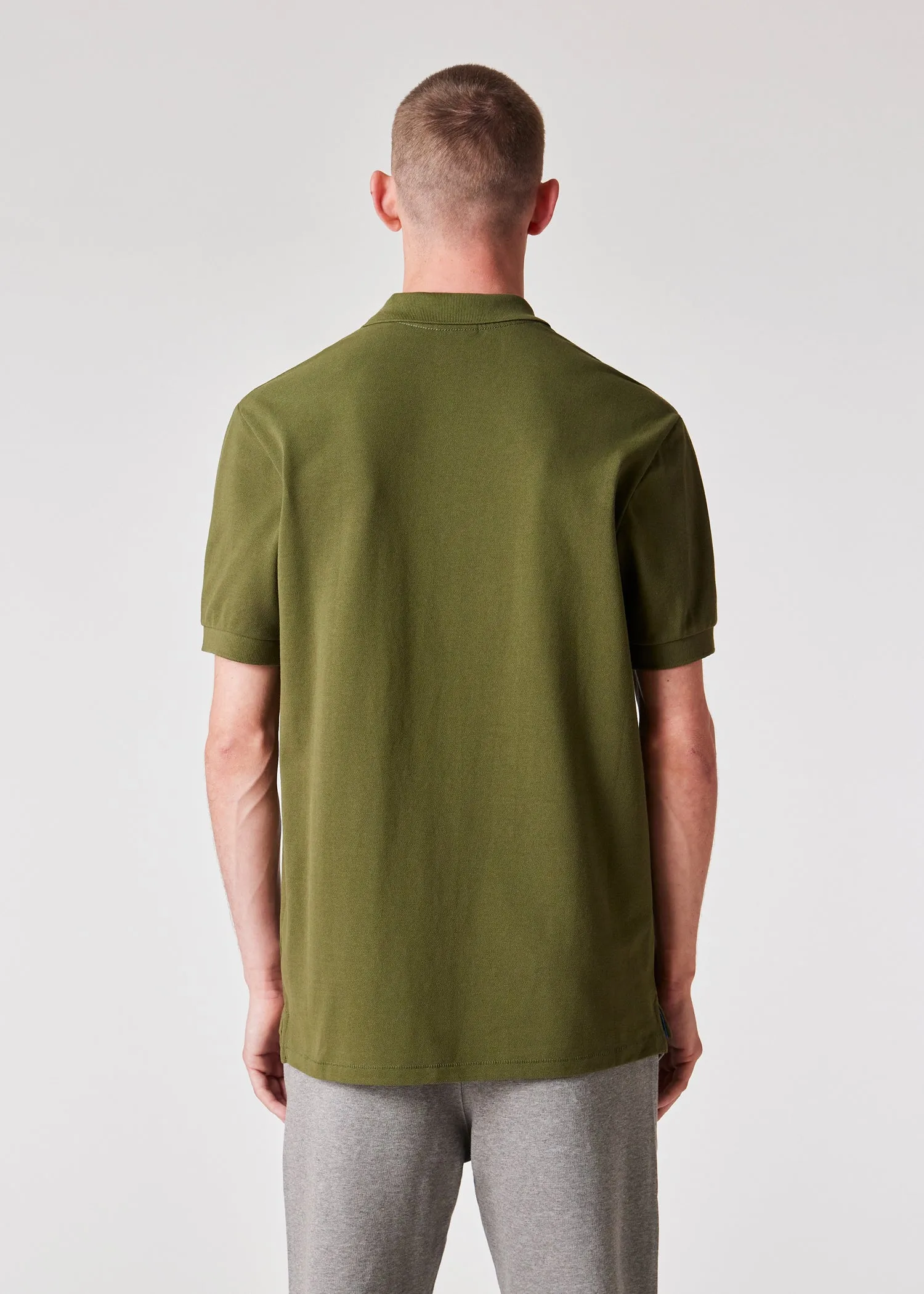 Paul Smith Organic Cotton Zebra Polo - Green
