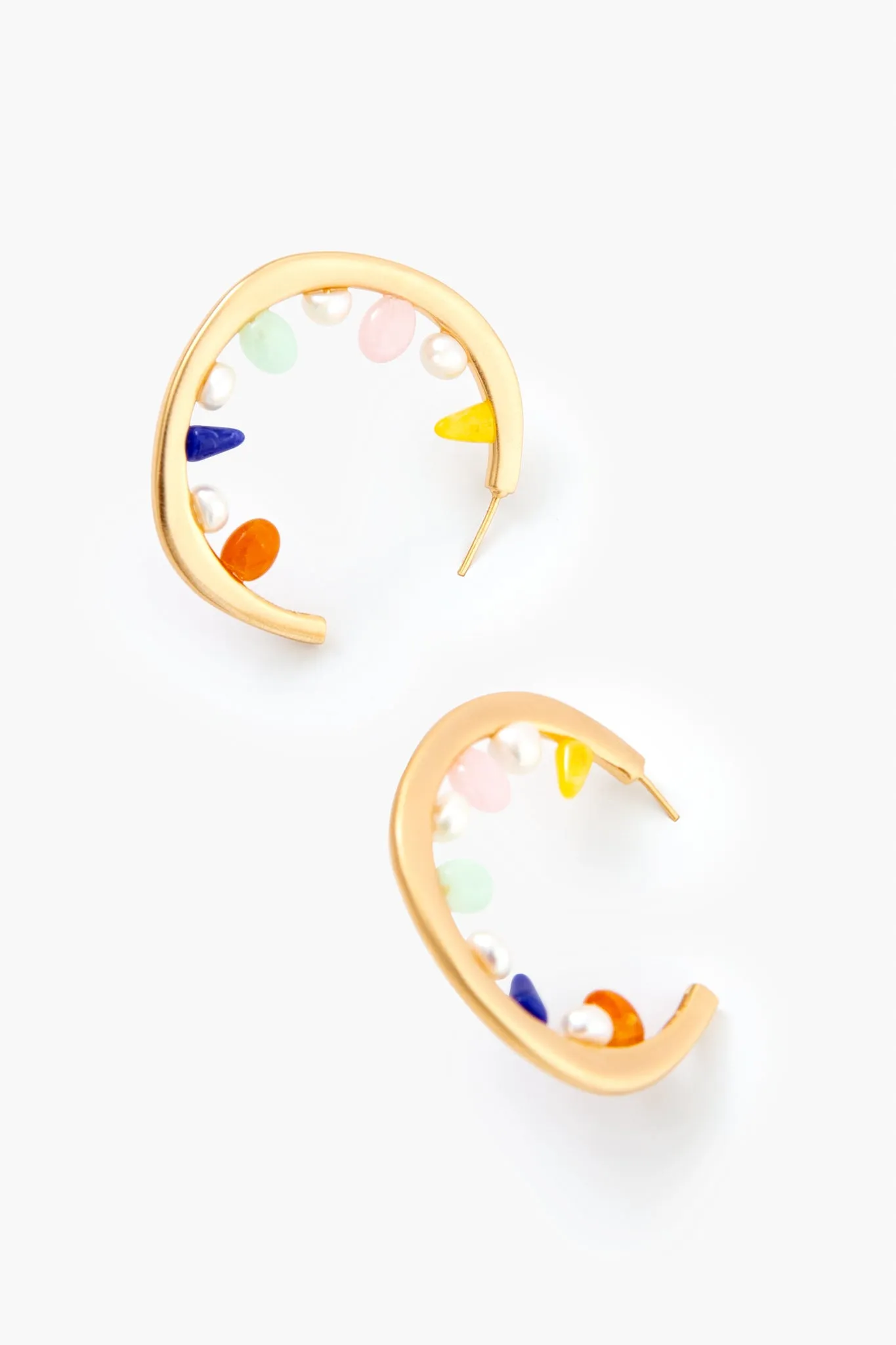 Pearl Multi Goldie Earring