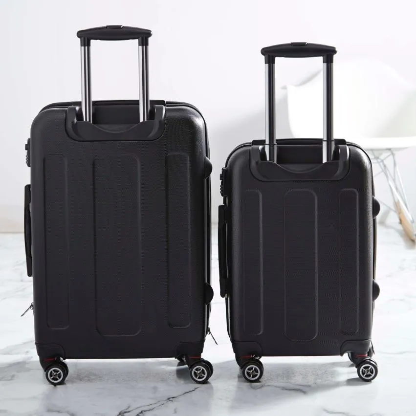 Personalised Suitcase | Colourblock in Vanilla   Caramel