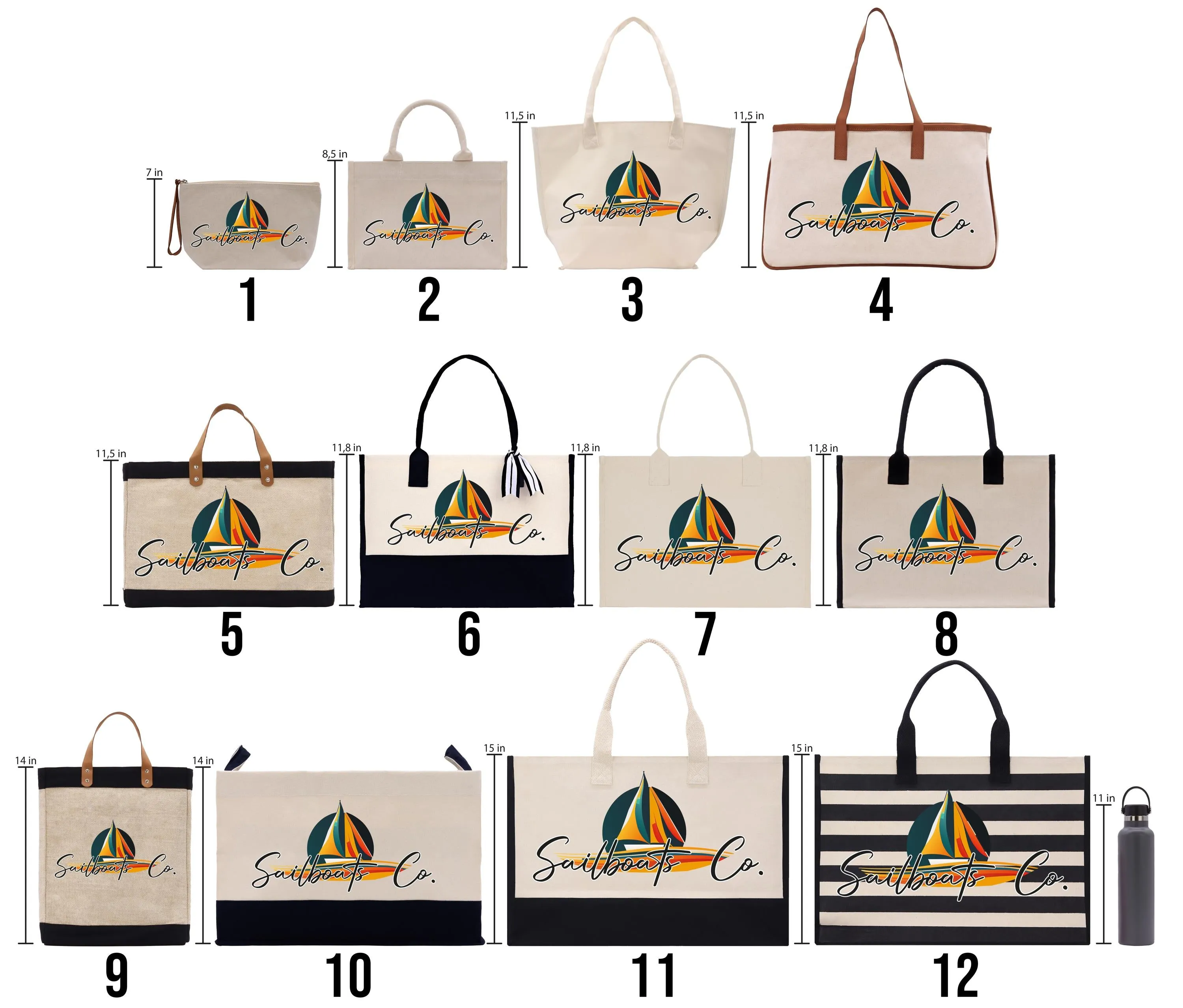 Personalized Hair Stylist Custom Cotton Canvas Tote Bag Hairdresser Gift Bag Beauty Salon Bag Stylist Supply Bag Barber Gift (HRST1007)
