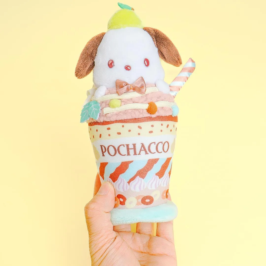 Pochacco Chocolate Parfait Plushie - Medium