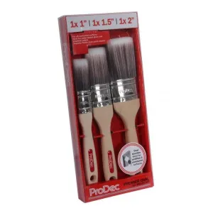ProDec Premier Oval 3 Piece Set Paint Brushes