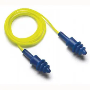 Pyramex Corded Triple Flange Reuseable Earplugs 100/Box