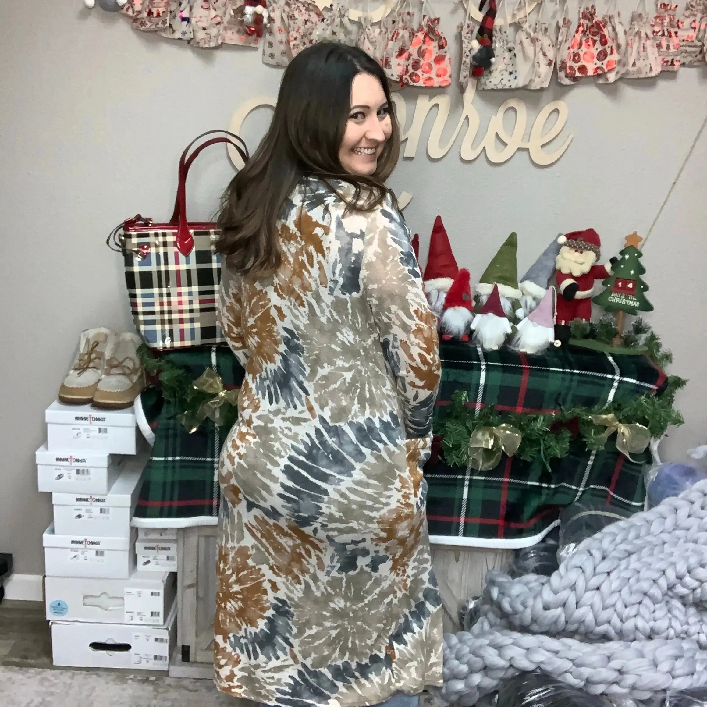 "Meerkat" Multi Colored Long Duster Cardigan